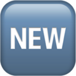 NEW button emoji