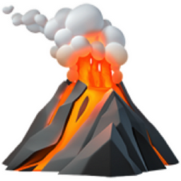 volcano emoji
