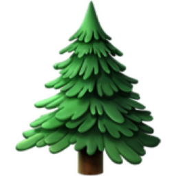 evergreen tree Emoji (U+1F332)