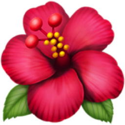 hibiscus emoji