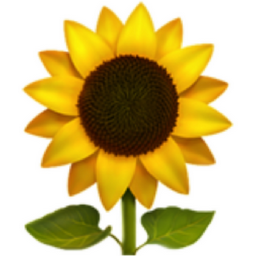 sunflower Emoji 🌻 (U+1F33B)