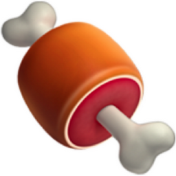 meat on bone emoji