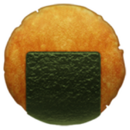 rice cracker emoji