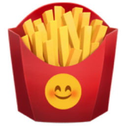 french fries emoji