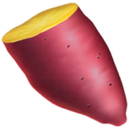 roasted sweet potato emoji
