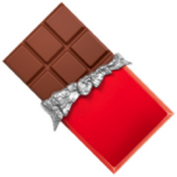 chocolate bar emoji