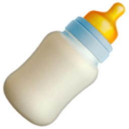 baby bottle emoji