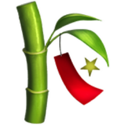 tanabata tree Emoji  (U+1F38B)