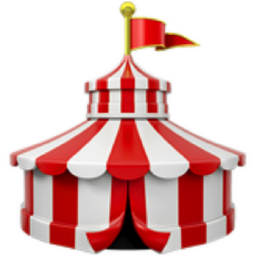 circus tent emoji