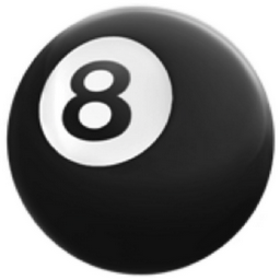 pool 8 ball emoji