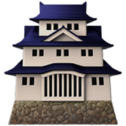 Japanese castle emoji