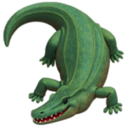 crocodile emoji