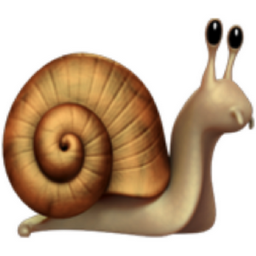snail emoji