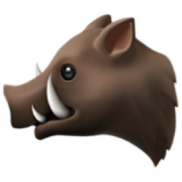 boar emoji