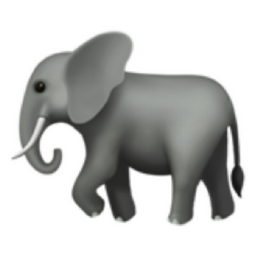 elephant emoji
