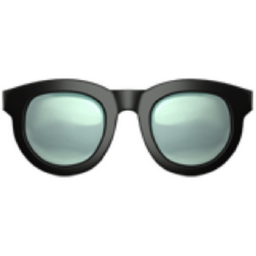 glasses emoji