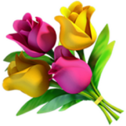 bouquet emoji