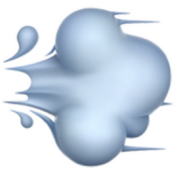 dashing away emoji