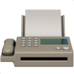 fax machine emoji