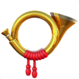 postal horn emoji