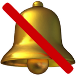bell with slash emoji