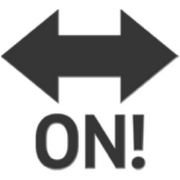 ON! arrow emoji