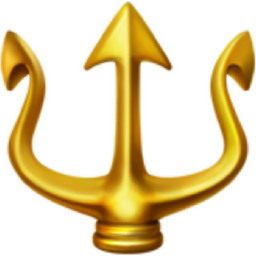 trident emblem emoji