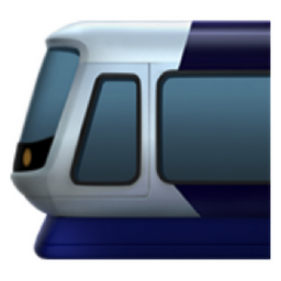 light rail emoji