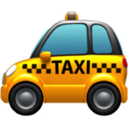 taxi emoji