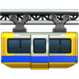 suspension railway emoji