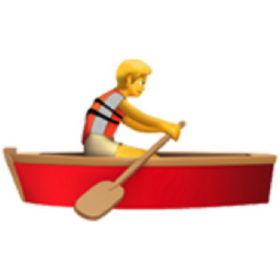 person rowing boat emoji