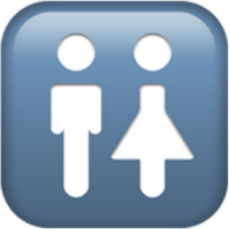 restroom emoji