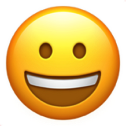 grinning face Emoji (U+1F600)