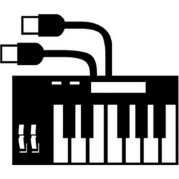 Musical Keyboard with Jacks emoji