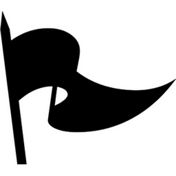 Black Pennant emoji