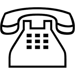 White Touchtone Telephone emoji