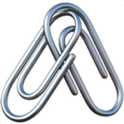 linked paperclips emoji