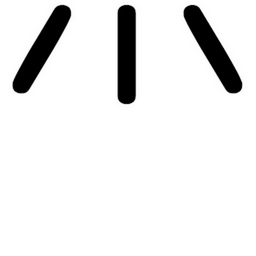Three Rays Below emoji