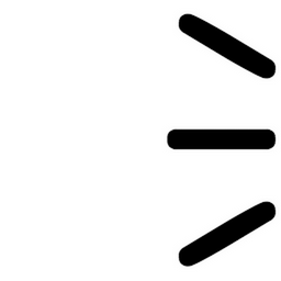 Three Rays Left emoji
