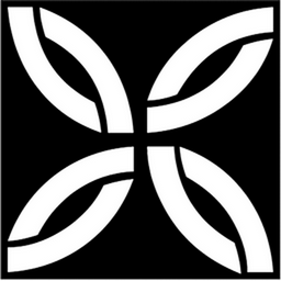 Solid Quilt Square Ornament in Black Square emoji