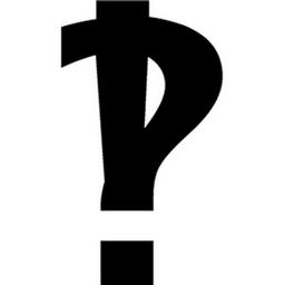 Heavy Sans-serif Interrobang Ornament emoji