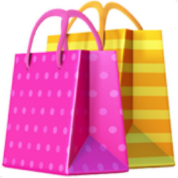 shopping bags emoji