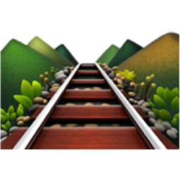 railway track emoji