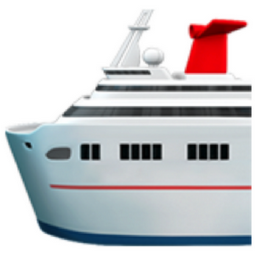 passenger ship emoji