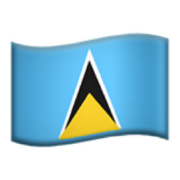flag: St. Lucia emoji