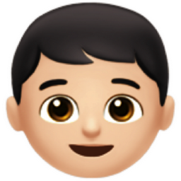 boy: light skin tone emoji