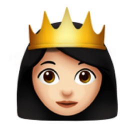 princess: light skin tone emoji