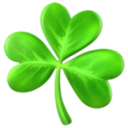 shamrock Emoji (U+2618, U+FE0F)