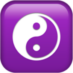 yin yang emoji