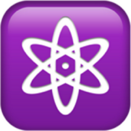 atom symbol emoji